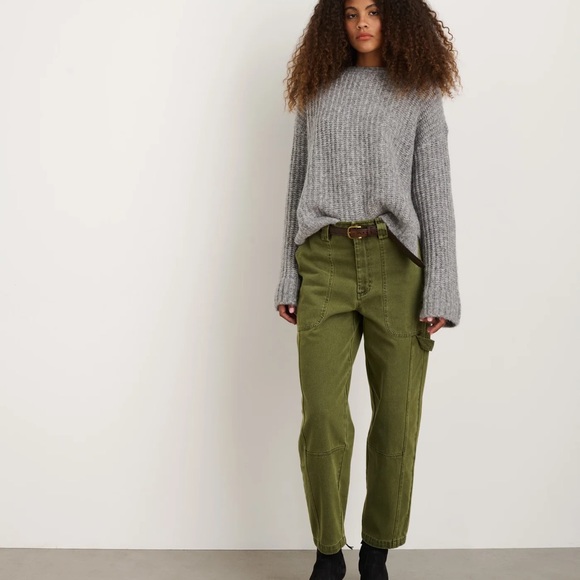 Alex Mill Normandie Alpaca Sweater, Heather Grey, Medium, Brand New Never Worn - Picture 3 of 9